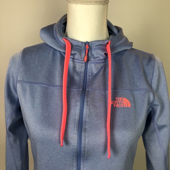 The North Face hoodie size small. Blue and pink - Picture 3 of 8